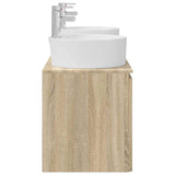 Bathroom Cabinet Set 3 pcs Sonoma Oak 49.5 x 44.5 x 65 cm 3405679