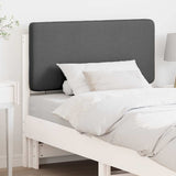 Upholstered Headboard White and Light Grey 100 cm 880087