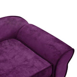 171041 Dog Sofa Burgundy 72x45x30 cm Plush