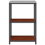 Kitchen Storage HATTEM Rusty 60 x 50 x 92 cm Steel 874967