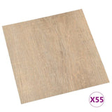 Self-adhesive Flooring Planks 55 pcs PVC 5.11 m Brown 324664