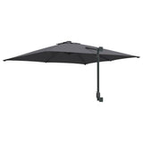 Garden Parasol Anthracite 248.5 x 247.5 x 160 cm 42003253