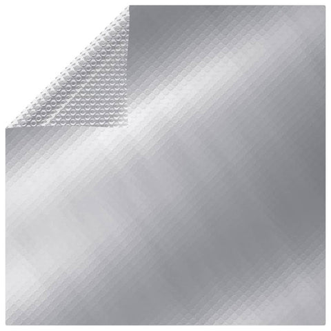 ZNTS Rectangular Pool Cover 500x300 cm PE Silver 93101