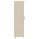 Wardrobe HAMAR Honey Brown 89x50x180 cm Solid Wood Pine 340480