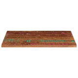 Table Top 100x60x2.5 cm Rectangular Solid Wood Reclaimed 371063