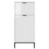 Bathroom Cabinet High Gloss White 39.5 x 36 x 88 cm 883398