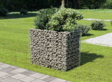 Gabion Raised Bed Galvanised Steel 90x50x100 cm 143568