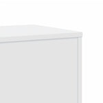 Plant Stands 2 pcs White 33x33x100 cm Engineered Wood 3307882