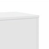 Plant Stands 2 pcs White 33x33x100 cm Engineered Wood 3307882