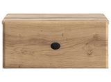 Wall-Mounted Bedside Cabinet 2 pcs Artisan Oak Engineered Wood 899124