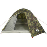 ZNTS Camping Tent Dome 3-Person Camouflage Waterproof 4009617