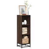 Book Cabinet Brown Oak 33.5x33x107.5 cm Engineered Wood 849158