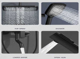 4-in-1 shower system complete set thermostatic rain shower fittings hand shower 59656799