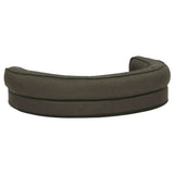 ZNTS Ergonomic Dog Bed Mattress 75x53 cm Linen Look Dark Grey 171290