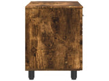 Bathroom Vanity Unit Smoked Oak 60 x 35 x 60 cm Engineered Wood 889410