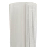 Garden Fence Double-Sided White 1.8x3 m PVC 42002618