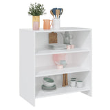 Sideboard White 70x40.5x75 cm Engineered Wood 809755