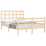 Bed Frame without Mattress Small Double Solid Wood 3193956