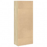 Bookcase Sonoma Oak 60x30x152 cm Engineered Wood 857910
