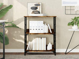 Bookshelf Smoked Oak 50x33x82 cm Engineered Wood 835266