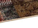 Rug Runner MARSA Multicolour 80 x 450 cm Polyester and PVC 42023247