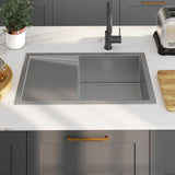 Handmade Kitchen Sink Stainless Steel 51520
