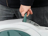 Retractable Hose Reel Wall Mounted, 202m Garden Hose Pipe Reel with Lock, Auto Rewind, 7 in 1 Spray T3398P314120