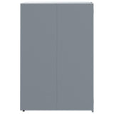 Wheelie Bin Storage for 3 Bins Grey 207x79x117 cm Steel 3279988