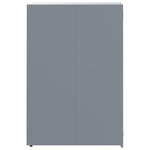 Wheelie Bin Storage for 5 Bins Grey 345x79x117 cm Steel 3279990