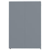 Wheelie Bin Storage for 3 Bins Grey 207x79x117 cm Steel 3279988