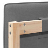 Upholstered Headboard Brown and Light Grey 180 cm 880163