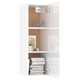 10 Piece TV Cabinet Set White Engineered Wood 3078665