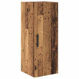 Highboard Old Wood 34.5 x 34 x 180 cm Engineered Wood 3415611