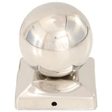 Post Caps 6 pcs Globe Final Stainless Steel 81x81 mm 145494