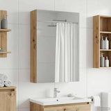 Bathroom Mirror Cabinet Artisan Oak 40 x 10.5 x 60.5 cm 889030