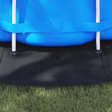 Pool Ground Sheet Folding Black 550 cm Non-woven Fabric 42009119