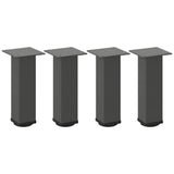 Coffee Table Legs 4 pcs Anthracite 42-44 cm Steel 4012466