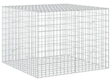 Gabion with 5 mm Wire and 5x10 cm Mesh 100x100x100 cm 3464828