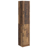 Cabinet Set 2 pcs Old Wood Engineered Wood 3416959