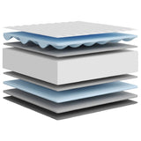 Foam Mattress Medium Soft 70x200 cm 373017