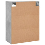 Wall Mounted Cabinet Concrete Grey 69.5x34x90 cm 828472