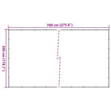 Container Net HDPE 3x7 m Black 144999