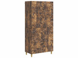Cabinet Set 2 pcs Smoked Oak Engineered Wood 3416696
