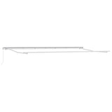 Retractable Awning Manual Orange and Brown 600 x 350 cm 3331701