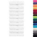 Premium Guest Towels "SOLUND" 50 pcs White 30x50 cm 600 gsm 137123