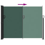 ZNTS Retractable Side Awning Dark Green 160x300 cm 4004320