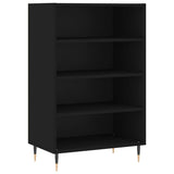 Highboard Black 57x35x90 cm Engineered Wood 827221