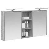 Bathroom Cabinet Set 3 pcs 116 x 16 x 62.5 cm Engineered wood 3403821