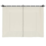 Gazebo with Curtains Cream 3x3 m Steel 4003917