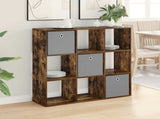 Sideboard with Drawer Smoked Oak 102 x 31 x 99.5 cm 8000496